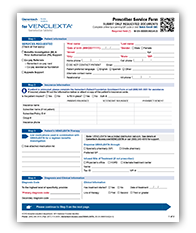 venclexta prescriber service form